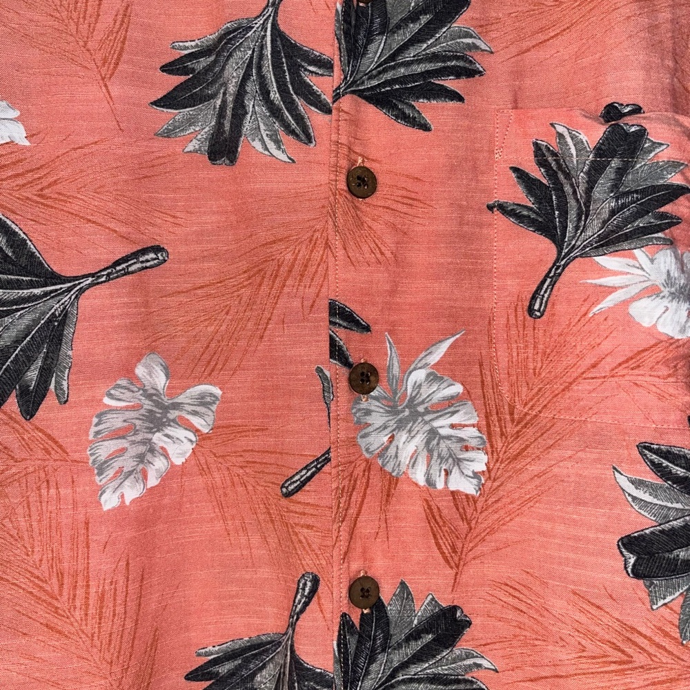 “Palm Island” Men’s Button Down Shirt, XL - Picture 2 of 13